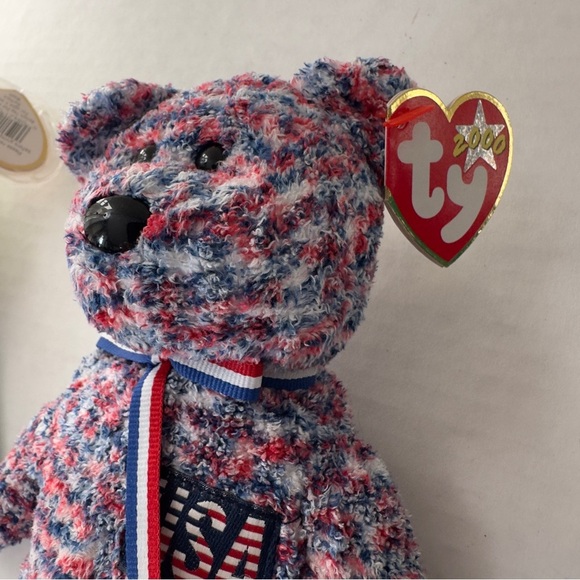 Ty Beanie Babies Peace Bear - Picture 9 of 10